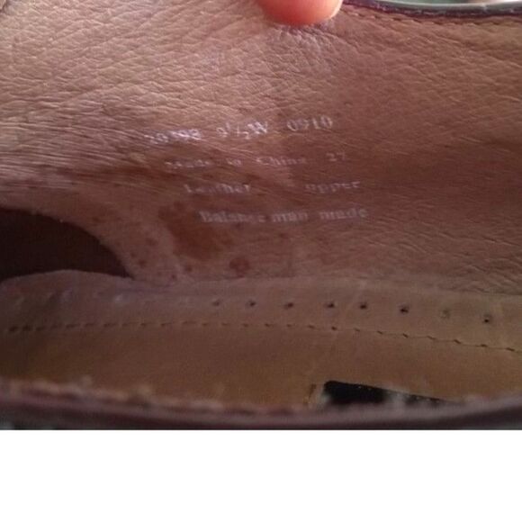 Bostonian Akron Burgundy Men's sz 9.5W - Picture 9 of 9